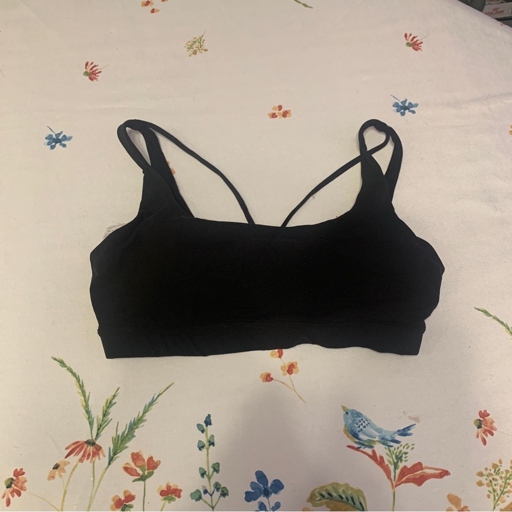 Athleta sports bra extra large black